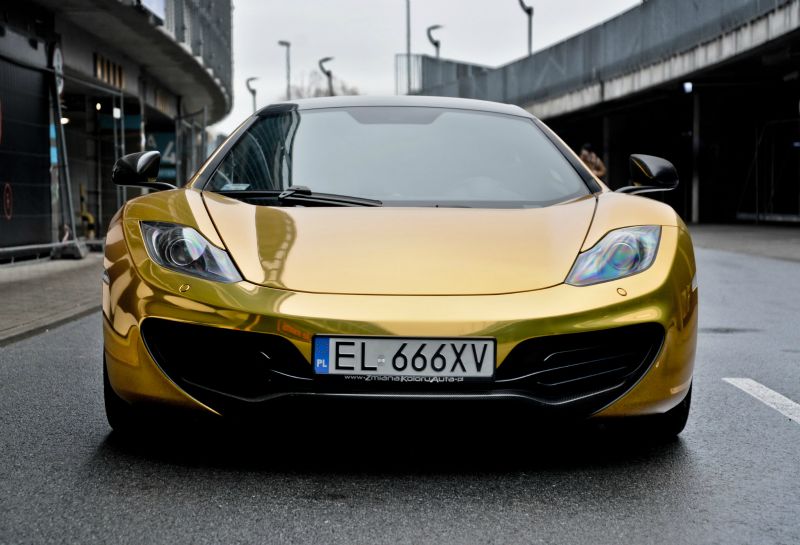Zmiana Koloru Auta Mclaren Mp4 12c