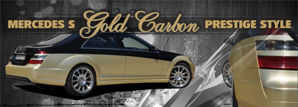 oklejanie samochodu foli� carbon mercedes