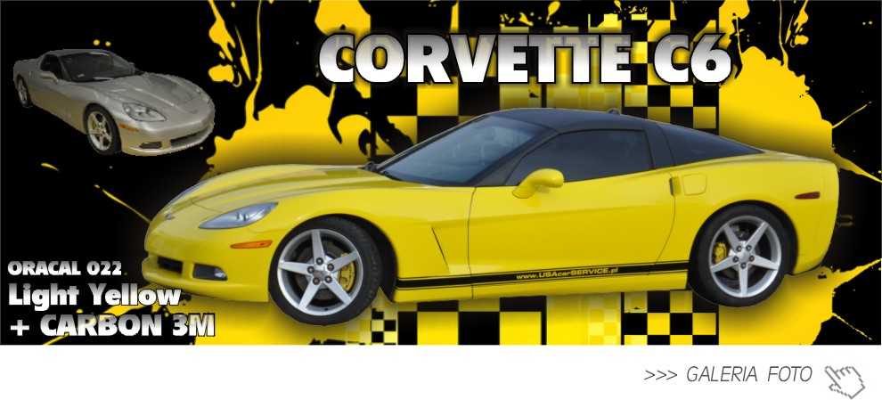 ile kosztuje oklejanie samochodu Corvette C6