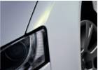 Oklejanie samochodw Oklejanie samochodu Audi A5 foli biaa pera variochrome
