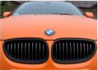 Oklejanie samochodw BMW 5 E61 pomaraczowy mat