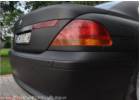Oklejanie samochodw BMW 7 czarny mat - foliawanie aut