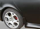 Oklejanie samochodw Alfa Romeo 156 czarny mat