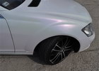 Oklejanie samochodw Mercedes S - biaa pera variochrome