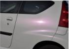 Oklejanie samochodw Peugeot 107 biaa pera variochrome