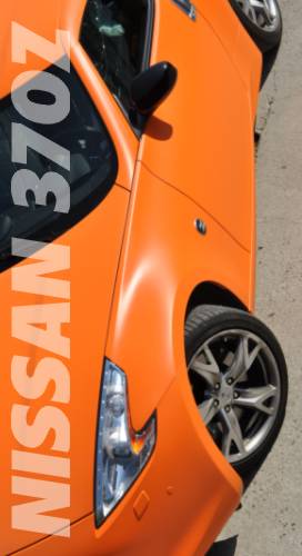 oklejanie samochodu nissan 370z
