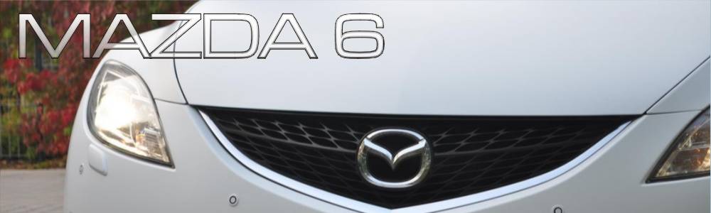 oklejanie samochodw Mazda 6 biay mat + czarny matowy dach i lusterka