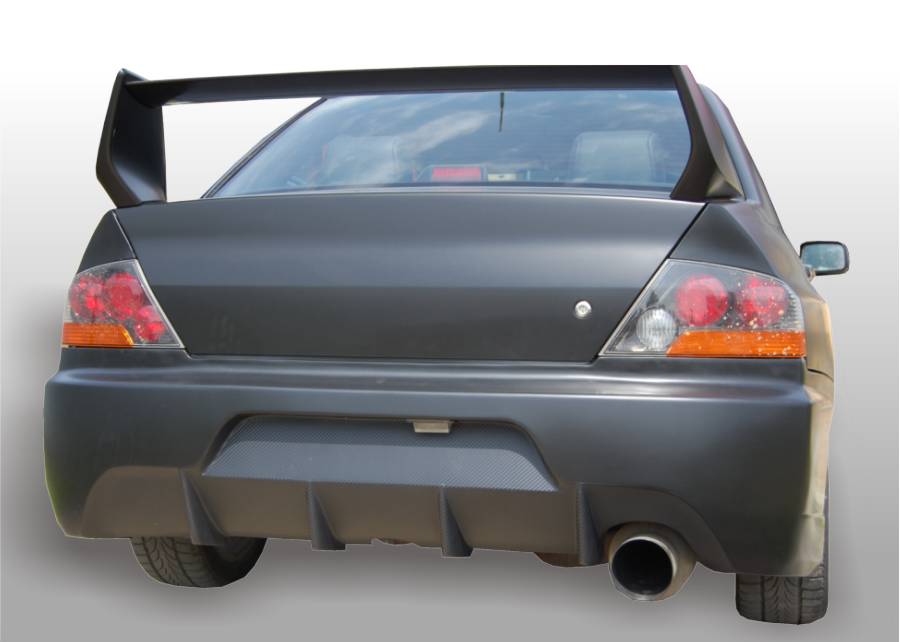 oklejanie samochodów Mitsubishi Lancer Evolution czarny
