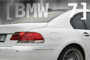 zmiana koloru samochodu bmw 7