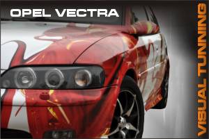 zmiana koloru samochodu opel vectra grafika pe�nokolorowa