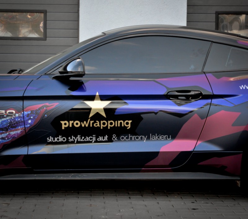 PStylizacja CAR-BODY WRAPPING - oklejanie indywidualnym projektem - custom design - knifeless design