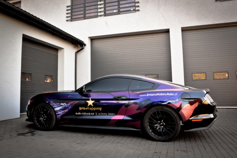 Stylizacja CAR-BODY WRAPPING - oklejanie indywidualnym projektem - custom design - knifeless design