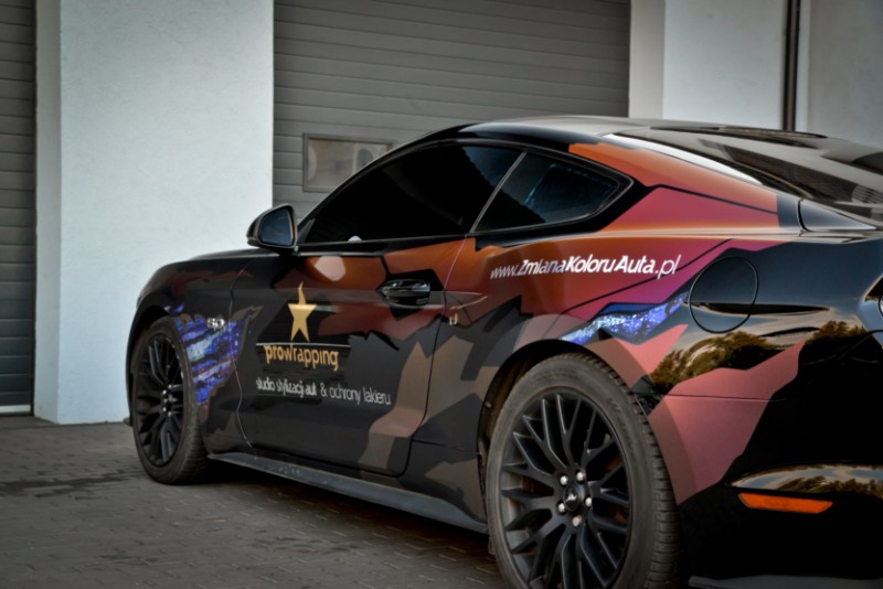 Stylizacja CAR-BODY WRAPPING - oklejanie indywidualnym projektem - custom design - knifeless design