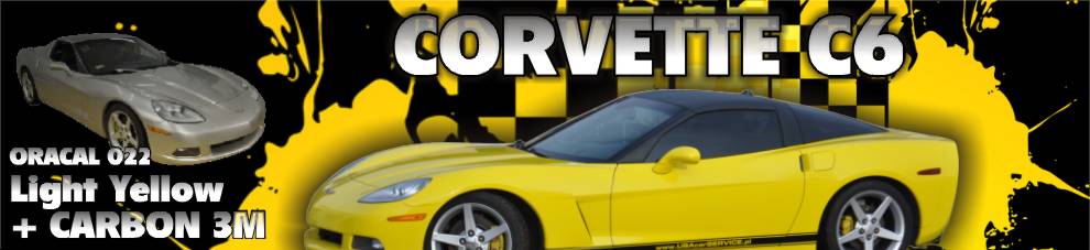 oklejanie samochodów corvette c6