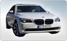 oklejanie samochodów BMW 7 biały połysk, zmiana koloru