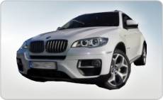 oklejanie samochodów BMW X6 biała perła variochrome, zmiana koloru