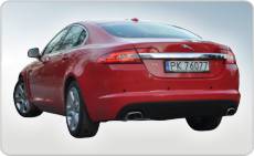 oklejanie samochodw Jaguar XF-S czerwony 