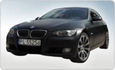 oklejanie BMW 3, czarny mat
