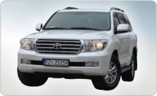 oklejanie samochodw Toyota Land Cruiser Biaa pera kremowa