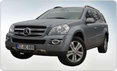 oklejanie samochodw Mercedes GL srebrny mat