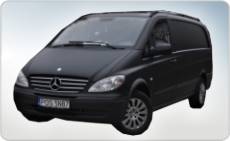 oklejanie samochodw mercedes vito czarny mat