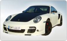 oklejanie samochodów Porsche 911 Turbo carbon - oklejanie carbonem