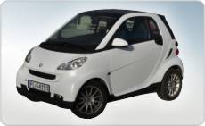 oklejanie samochodw Smart Fortwo biay mat 