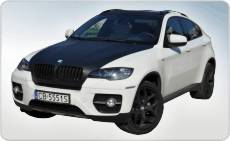 Kolejna stylizacja carbonowa - BMW X6 oklejone karbonem firmy 3M