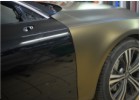 Oklejanie samochodów Audi A7 oklejone folią z limitowanej palety PWF Matt Bond Gold by Bruxsafol 