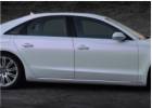 Oklejanie samochodów Audi A8 biała perła variochrome
