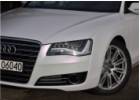 Oklejanie samochodw Audi A8 biaa pera variochrome