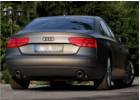 Oklejanie samochodw Audi A8 oklejony foli w kolorze Dark Grey Matte Metallic z palety firmy 3M