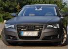 Oklejanie samochodw Audi A8 oklejony foli w kolorze Dark Grey Matte Metallic z palety firmy 3M