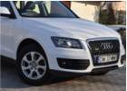 Oklejanie samochodw Audi Q5 biay poysk