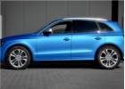 Oklejanie samochod�w Audi SQ5 w kolorze Blue Aluminium CWC-631 z palety firmy Arlon