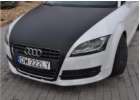 Oklejanie samochodw Audi TT maska + dach czarny mat