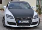 Oklejanie samochodw Audi TT maska + dach czarny mat