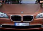 Oklejanie samochodw BMW 7 oklejone foli w kolorze Aztec Bronze / Arlon