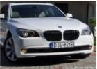 Oklejanie samochodw BMW 7 biay poysk - oklejanie foli nadwozia