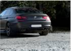 Oklejanie samochodw BMW M6 oklejony foli w kolorze Diamond Black Matte z palety PWF Platinum Wrapping Film