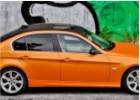 Oklejanie samochod�w BMW 330 oklejony foli� PWF Platinum Wrapping Film by Bruxsafol w kolorze Matt Sunrise Metallic PWF