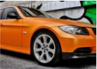 Oklejanie samochod�w BMW 330 oklejony foli� PWF Platinum Wrapping Film by Bruxsafol w kolorze Matt Sunrise Metallic PWF