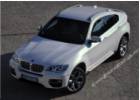 Oklejanie samochodw BMW X6 biaa pera variochrome HEXIS