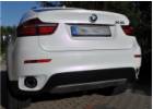 Oklejanie samochodw BMW X6 biaa pera variochrome HEXIS