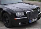 Oklejanie samochodw Chrysler 300c czarny mat - oklejanie foli czarn matow