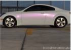 Oklejanie samochodw Infinity G35 biaa pera variochrome HEXIS