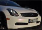 Oklejanie samochodw Infinity G35 biaa pera variochrome HEXIS