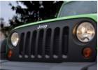 Oklejanie samochodw Jeep Wrangler jasno zielony HEXIS + grill czarny mat 3M