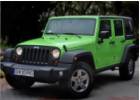Oklejanie samochodw Jeep Wrangler jasno zielony HEXIS + grill czarny mat 3M