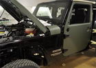 Oklejanie samochodw Jeep Wrangler zielony mat - military green